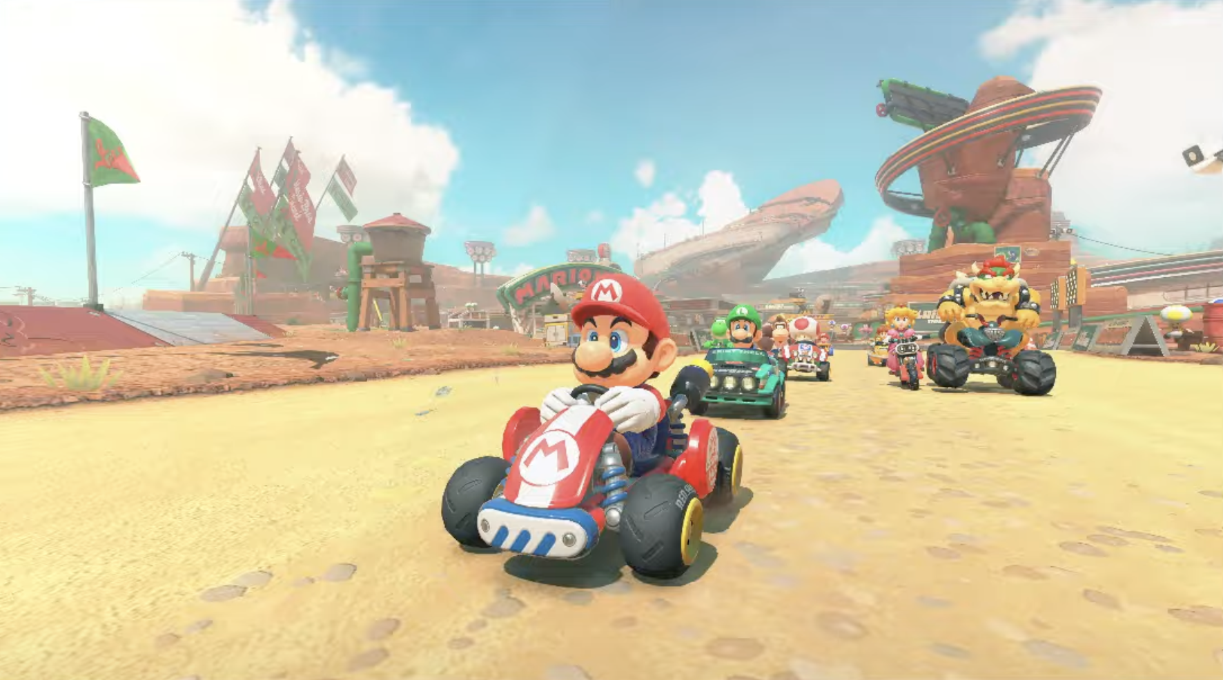 The next Mario Kart teased in Switch 2 reveal video